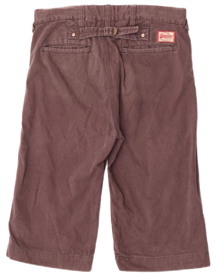 Superdry Chino-shorts til mænd W30 mellembrun bomuld