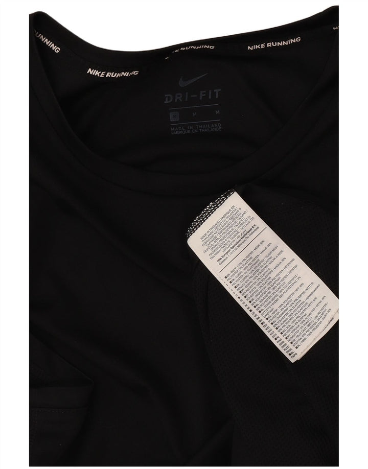 Nike Dame Dri Fit Vest Top UK 14 Medium Sort Polyester