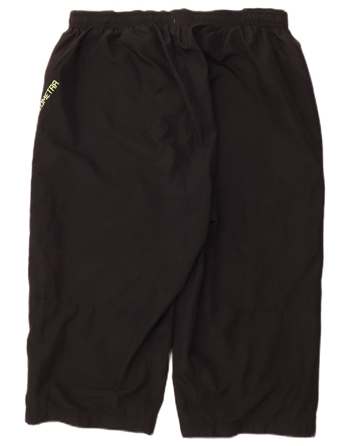 UMBRO Mens Bermuda Sport Shorts 2XL  Black Polyester