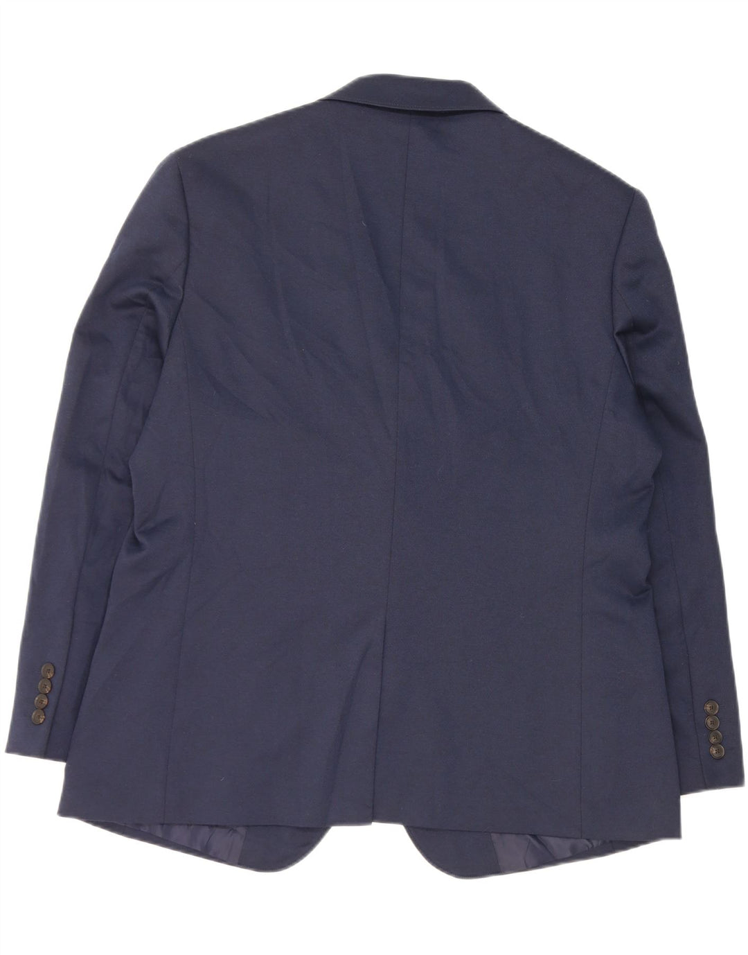 Marks & Spencer Herre 2-knaps blazerjakke UK 44 XL marineblå polyester