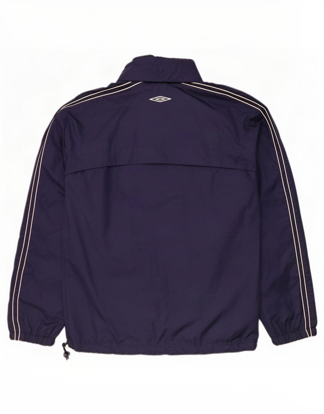 Umbro Regnjakke med hætte til mænd UK 38/40 Medium Navy Blue Nylon
