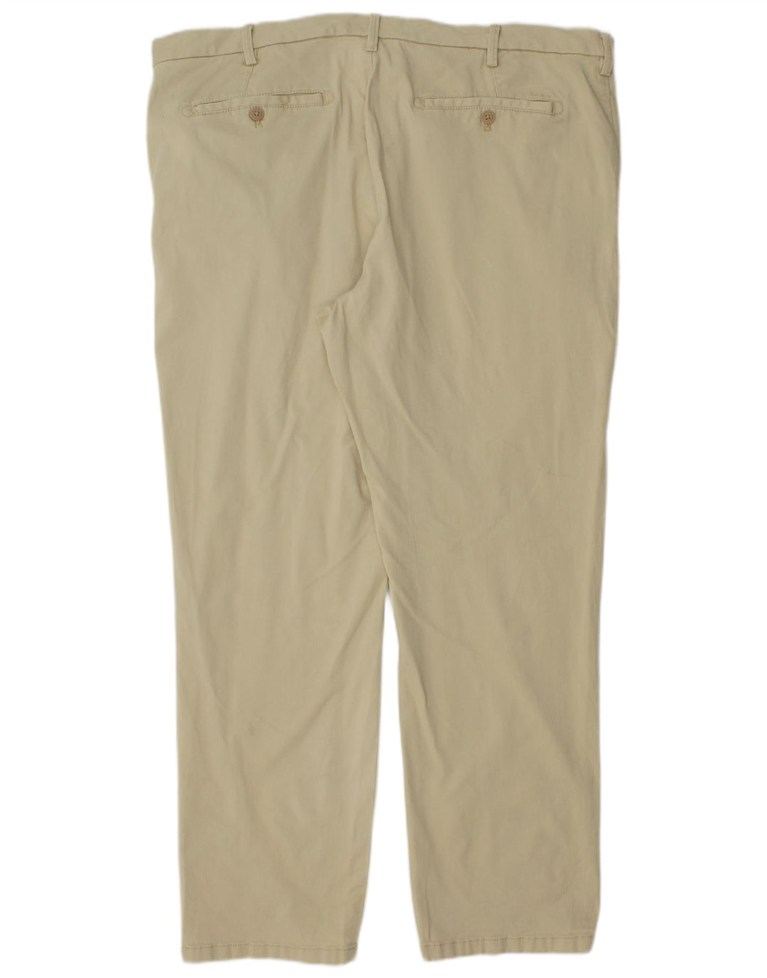 IZOD Herre Salt Water Straight Chino Bukser W40 L32 Beige Bomuld