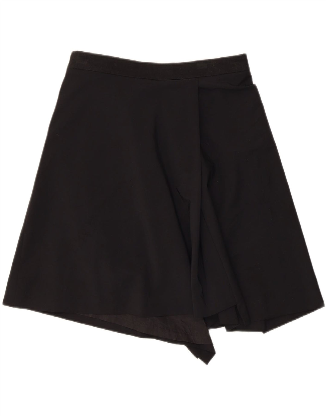 ANGELA MELE Wrap-nederdel til kvinder IT 44 Medium W30 Sort Uld