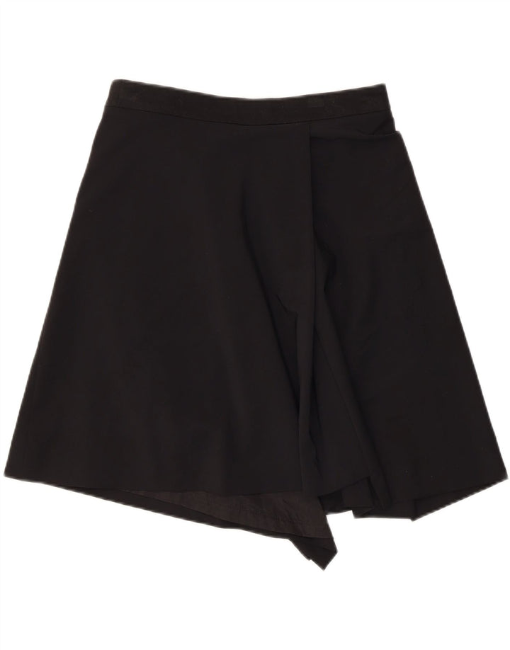 ANGELA MELE Wrap-nederdel til kvinder IT 44 Medium W30 Sort Uld