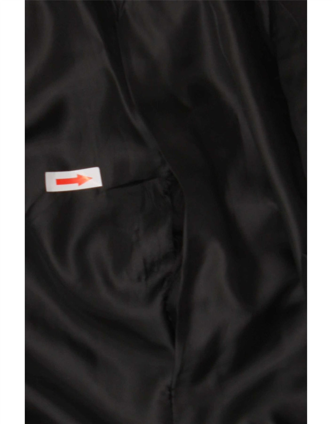Zara Dobbeltradet blazerjakke til mænd UK 36 Small Black Polyester