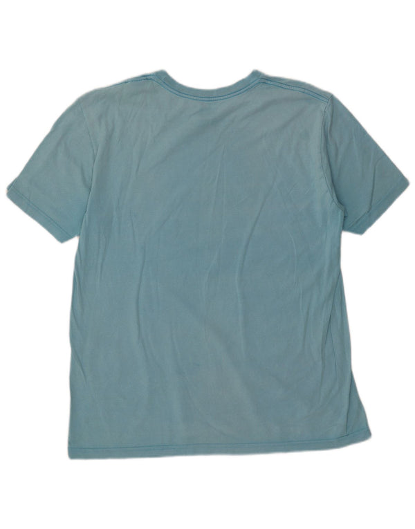 Nike Herre Standard Fit Grafisk T-Shirt Top UK 42/44 Stor Blå