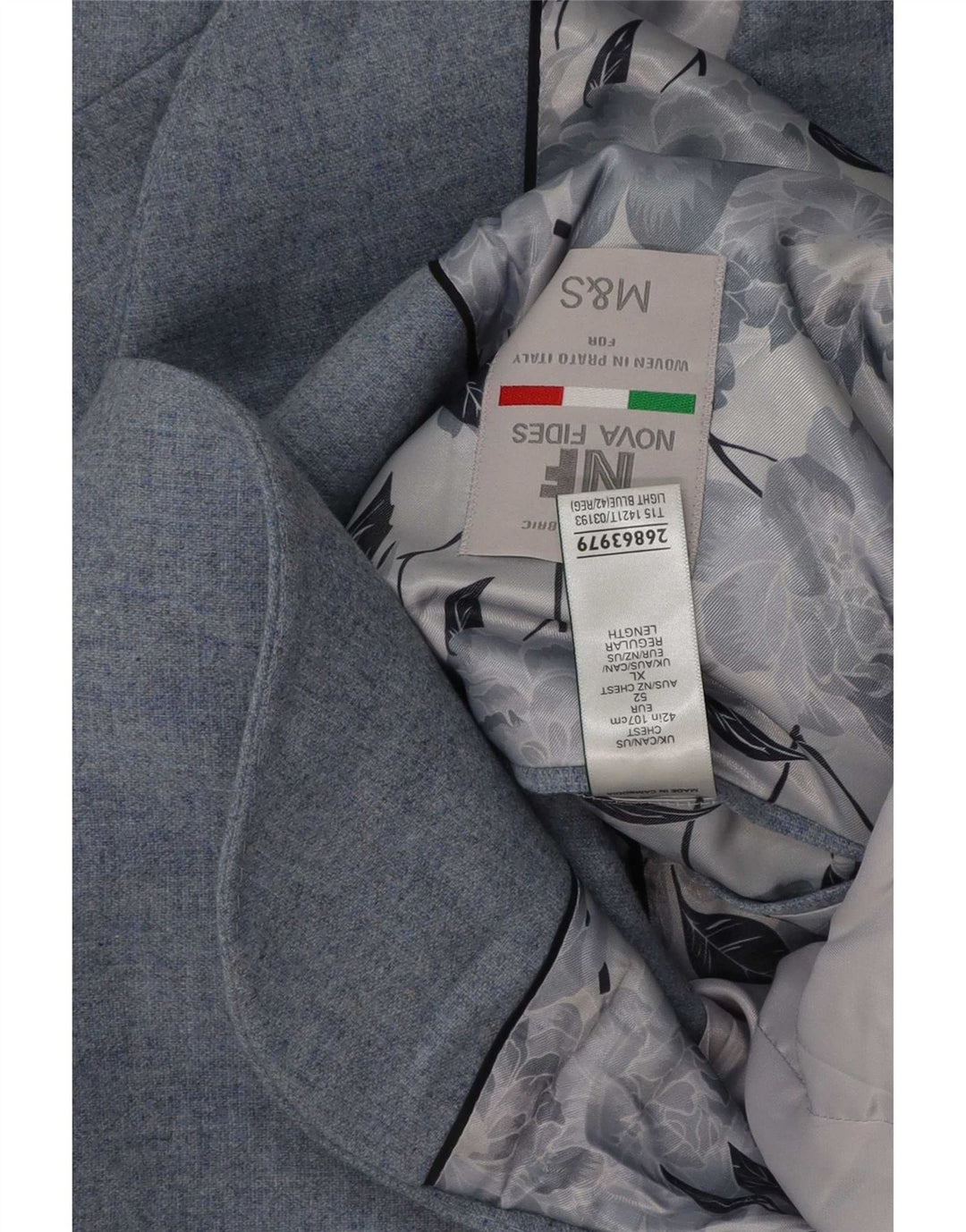 Marks & Spencer Herre 2-knaps blazerjakke UK 42 XL Blå Uld