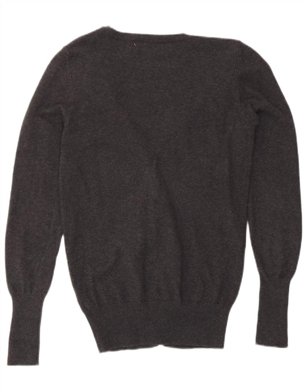 Zara Dame Cardigan Sweater UK 10 Small Grå