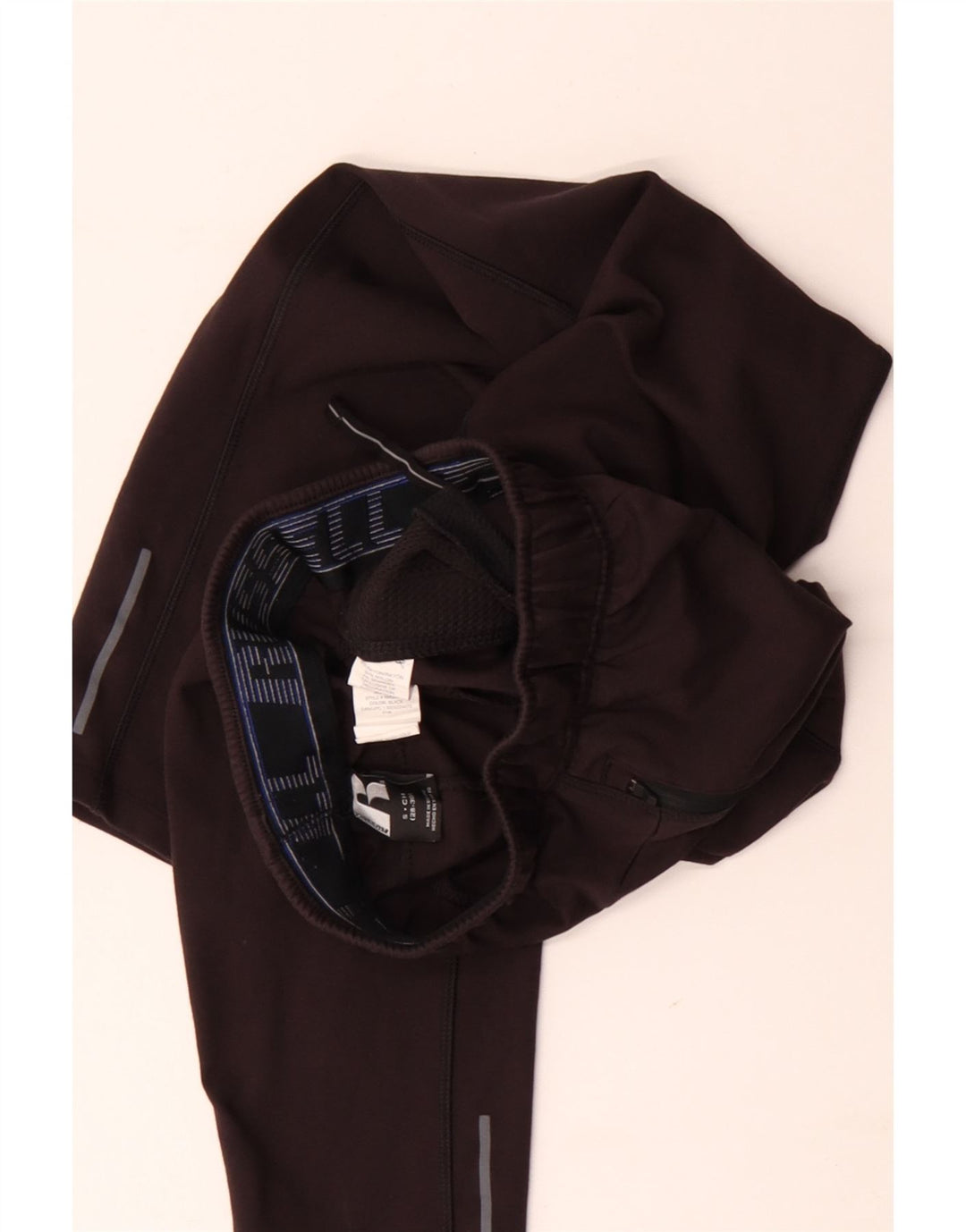 Russell Athletic Herre træningsdragt bukser Small Black Rayon