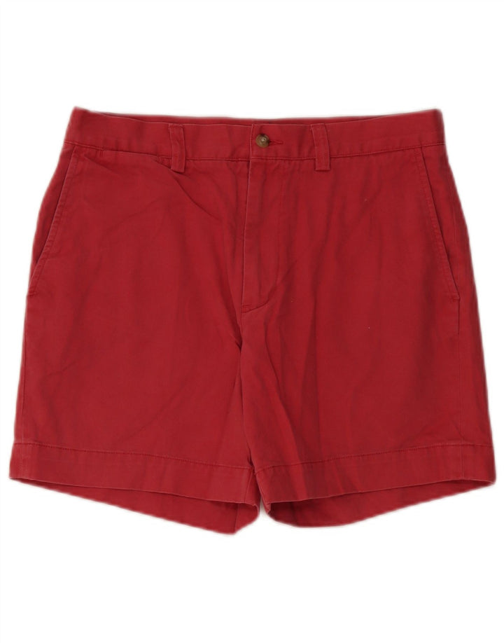 POLO RALPH LAUREN Chino Shorts til mænd W31 Medium Rød Bomuld