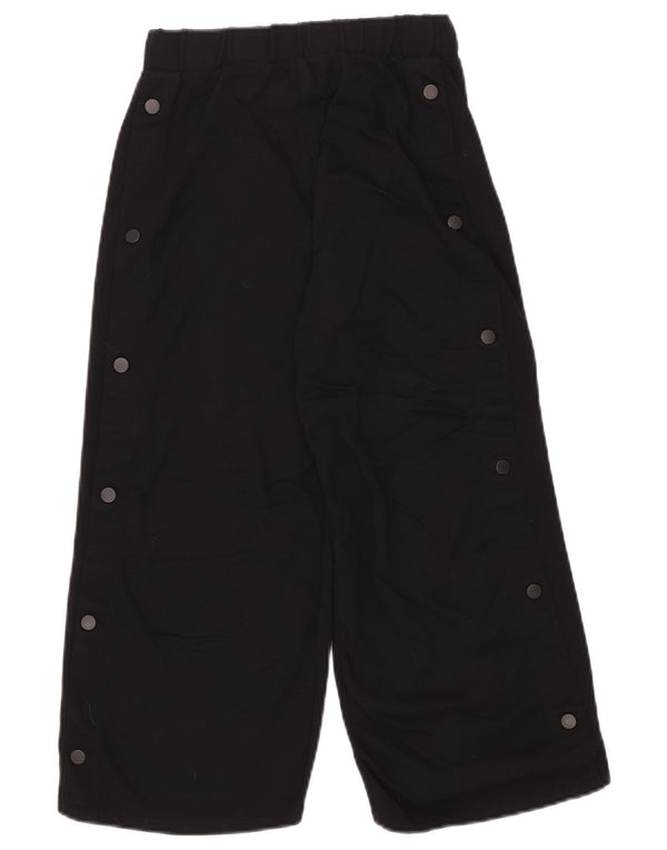 Zara Piger Casual Bukser med brede ben 13-14 år W24 L24 Sort Viscose