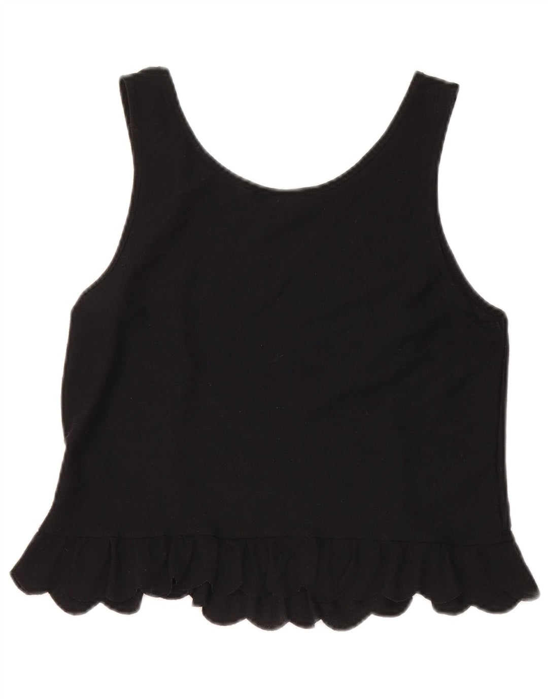 Topshop Damevest Top UK 8 Lille Sort Polyester