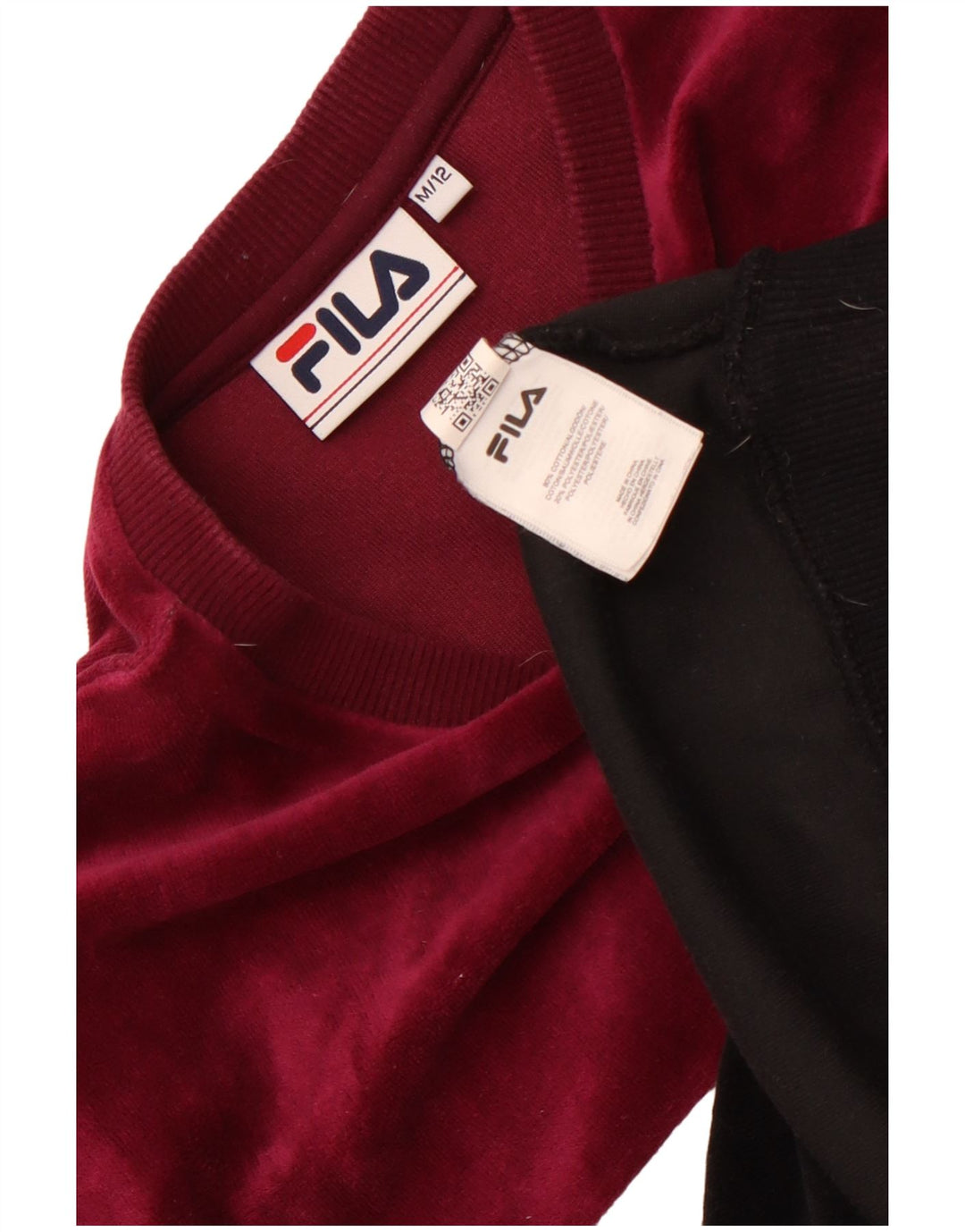 FILA Graphic Sweatshirt Jumper UK 12 Medium Flerfarvet