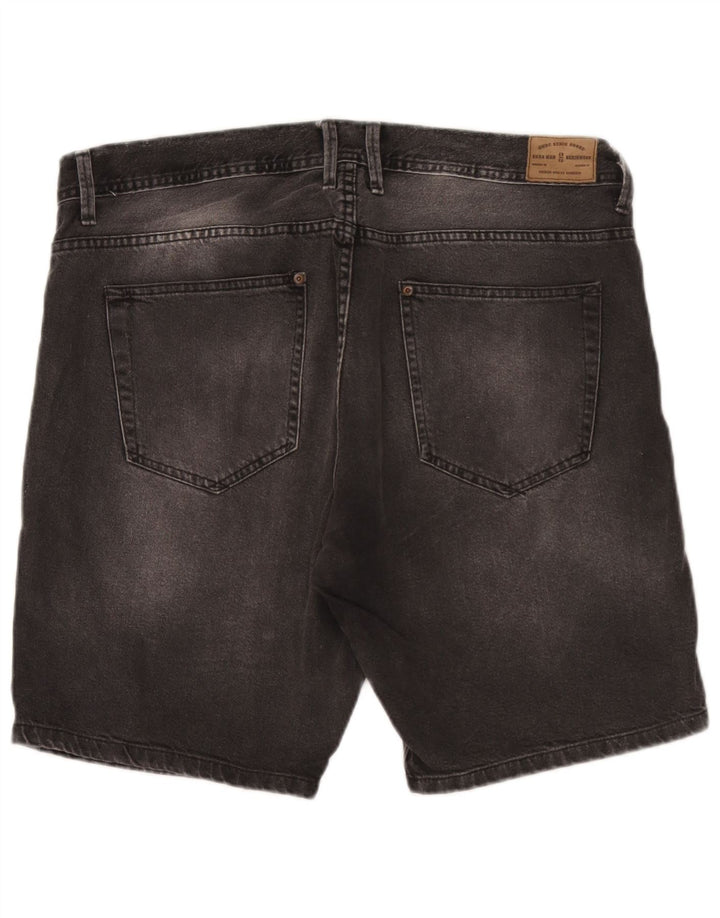 Zara Denim Shorts til mænd EU 46 XL W36 Grå