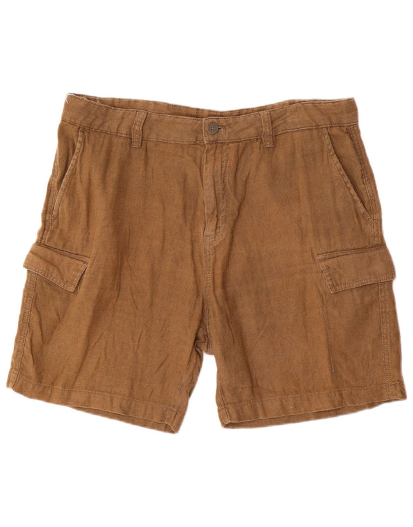 Zara Herre Cargo Shorts EU 44 Large W34 Brun