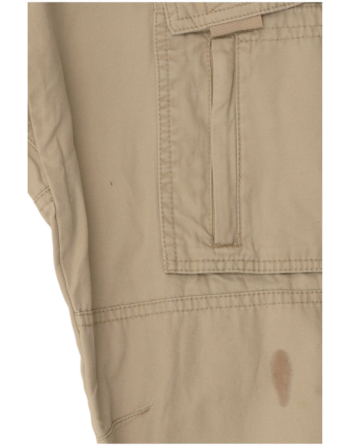 Musto Straight Cargo Bukser til mænd W32 L32 Beige Bomuld