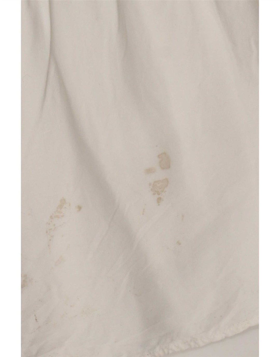 Zara Damebluse Top UK 14 Medium White Ternet Bomuld