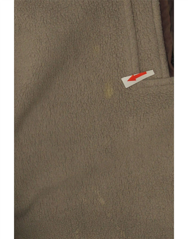 Champion herre lynlås hals fleece jumper stor grå farveblok