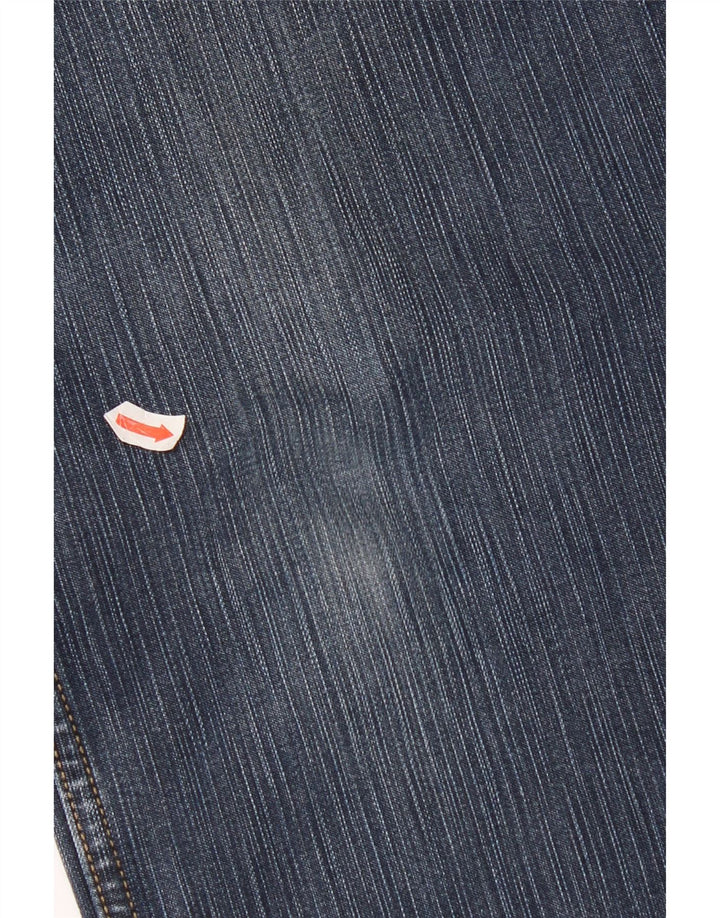 Wrangler Womens Regular Fit Straight Jeans W34 L30 Blå Bomuld