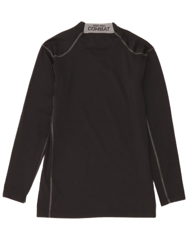 Nike Herre Top Langærmet Stor Sort Colourblock Polyester