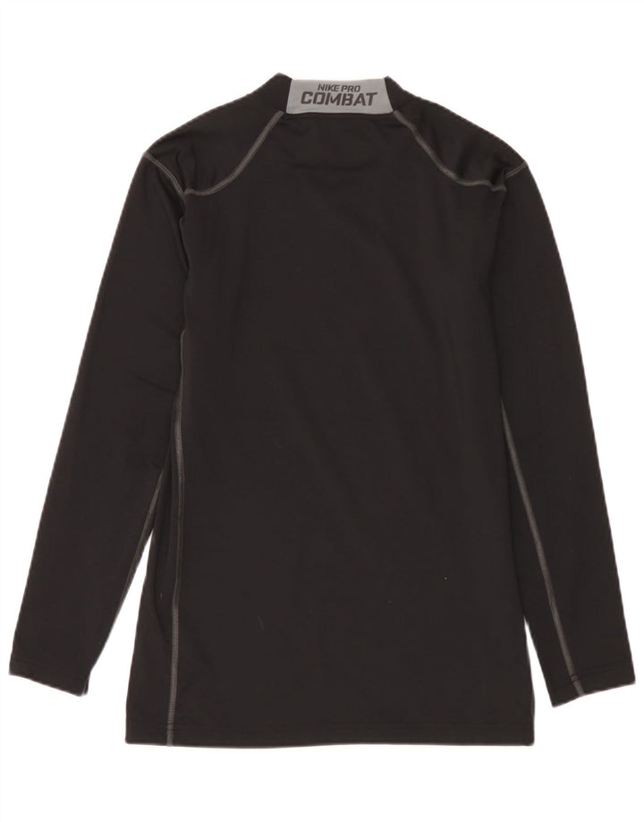 Nike Herre Top Langærmet Stor Sort Colourblock Polyester