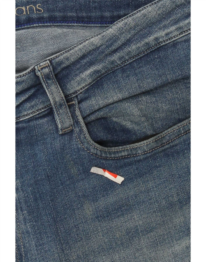 Calvin Klein Herre Slim Jeans W34 L32 Blå Bomuld