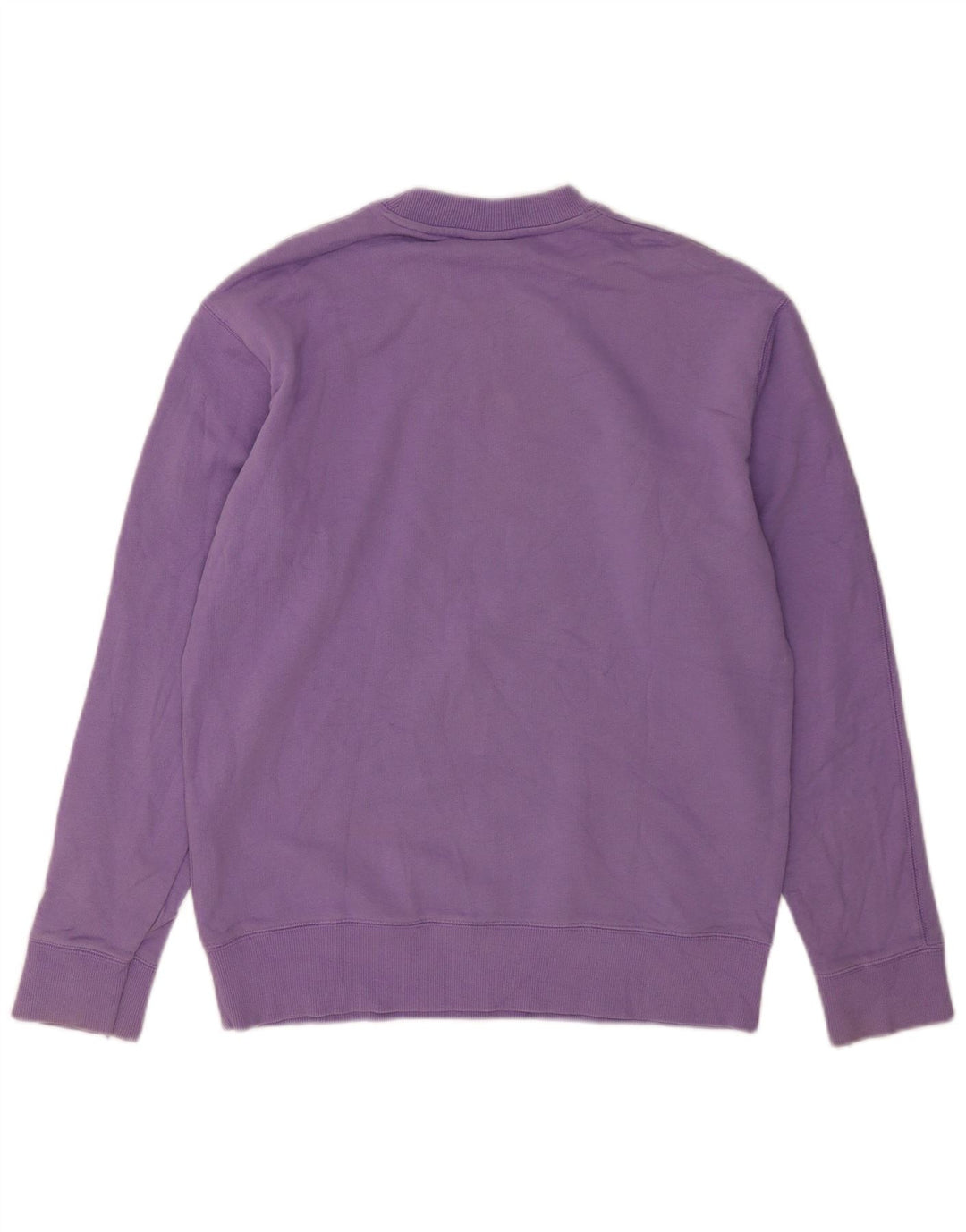 Zara Herre Grafisk Sweatshirt Jumper Lille Lilla Bomuld