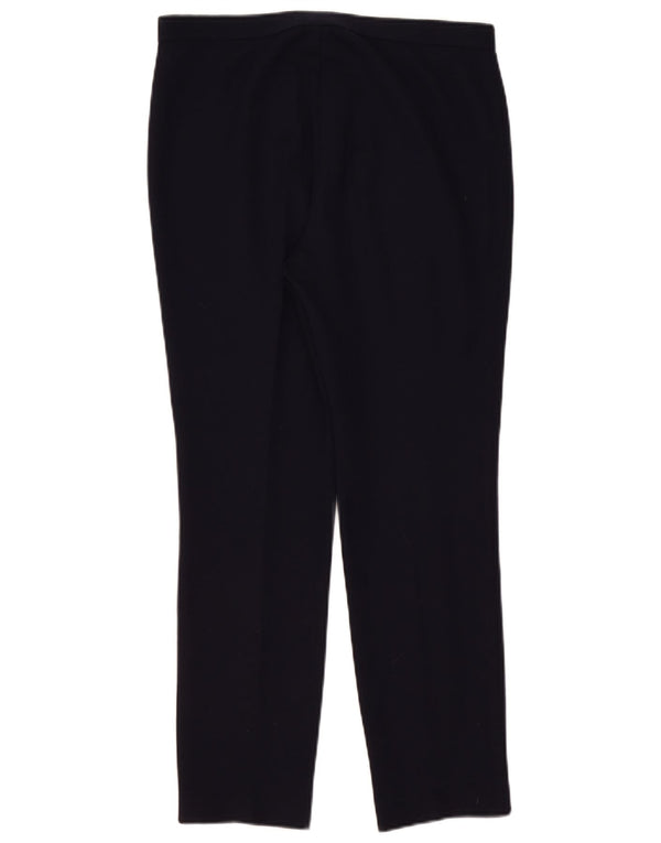 Luisa Spagnoli Dame Slim Casual Bukser IT 44 Medium W32 L28 Marineblå