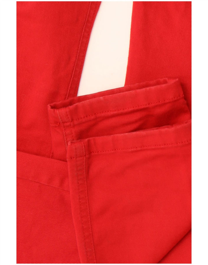 REISS Skinny Casual Bukser til kvinder UK 12 Medium W30 L32 Rød Bomuld