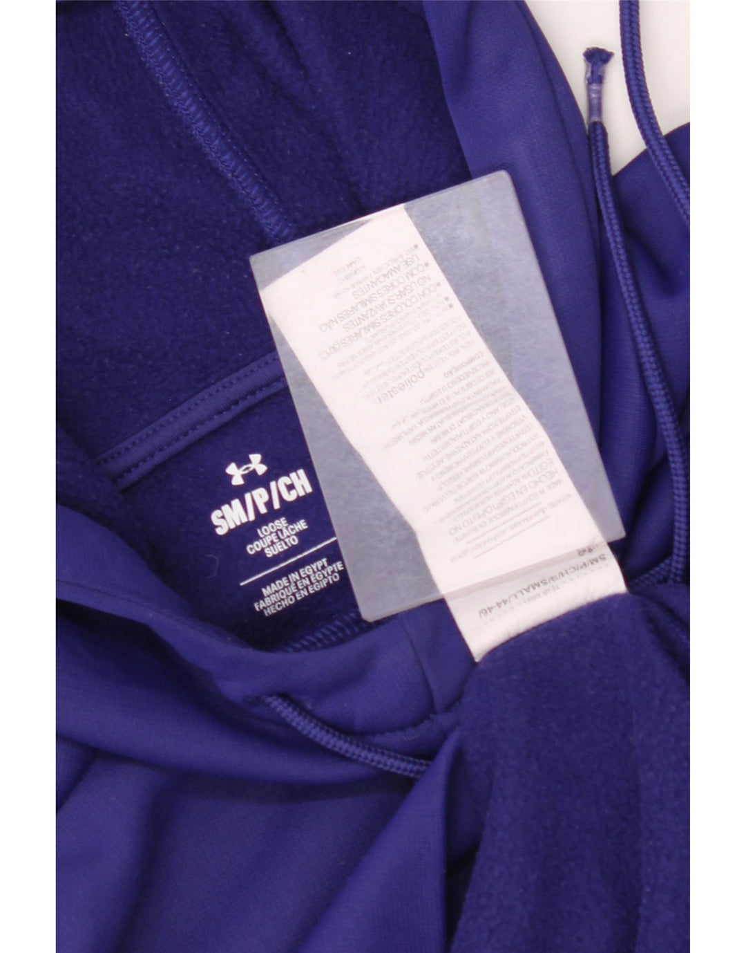 UNDER ARMOUR Herre Relaxed Fit Hoodie Jumper Lille lilla polyester