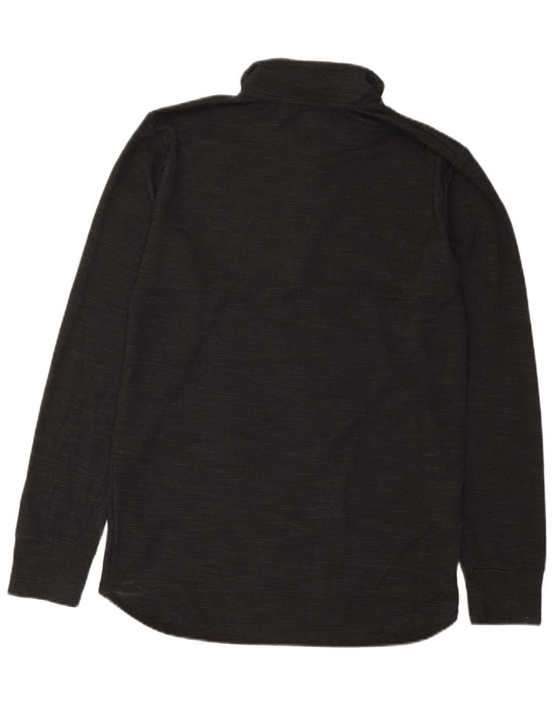 New Balance Herre Zip Neck Pullover Træningsdragt Top Medium Sort Polyester
