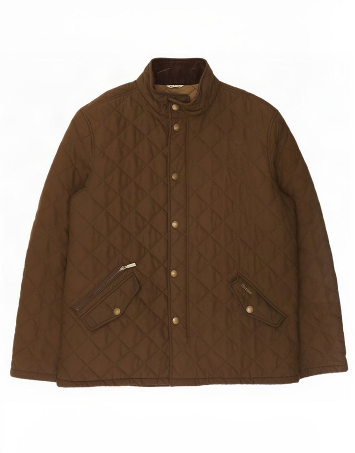 Barbour Herre quiltet jakke UK 42 XL Brun