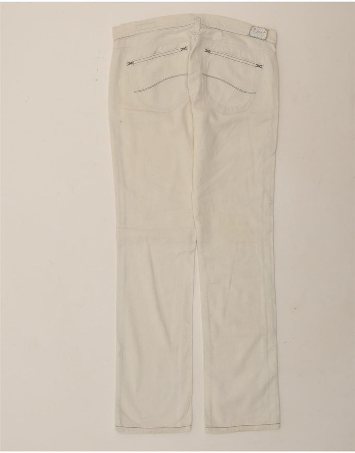 Lee Kvinder Lynn Slim Jeans W29 L33 Hvid Bomuld