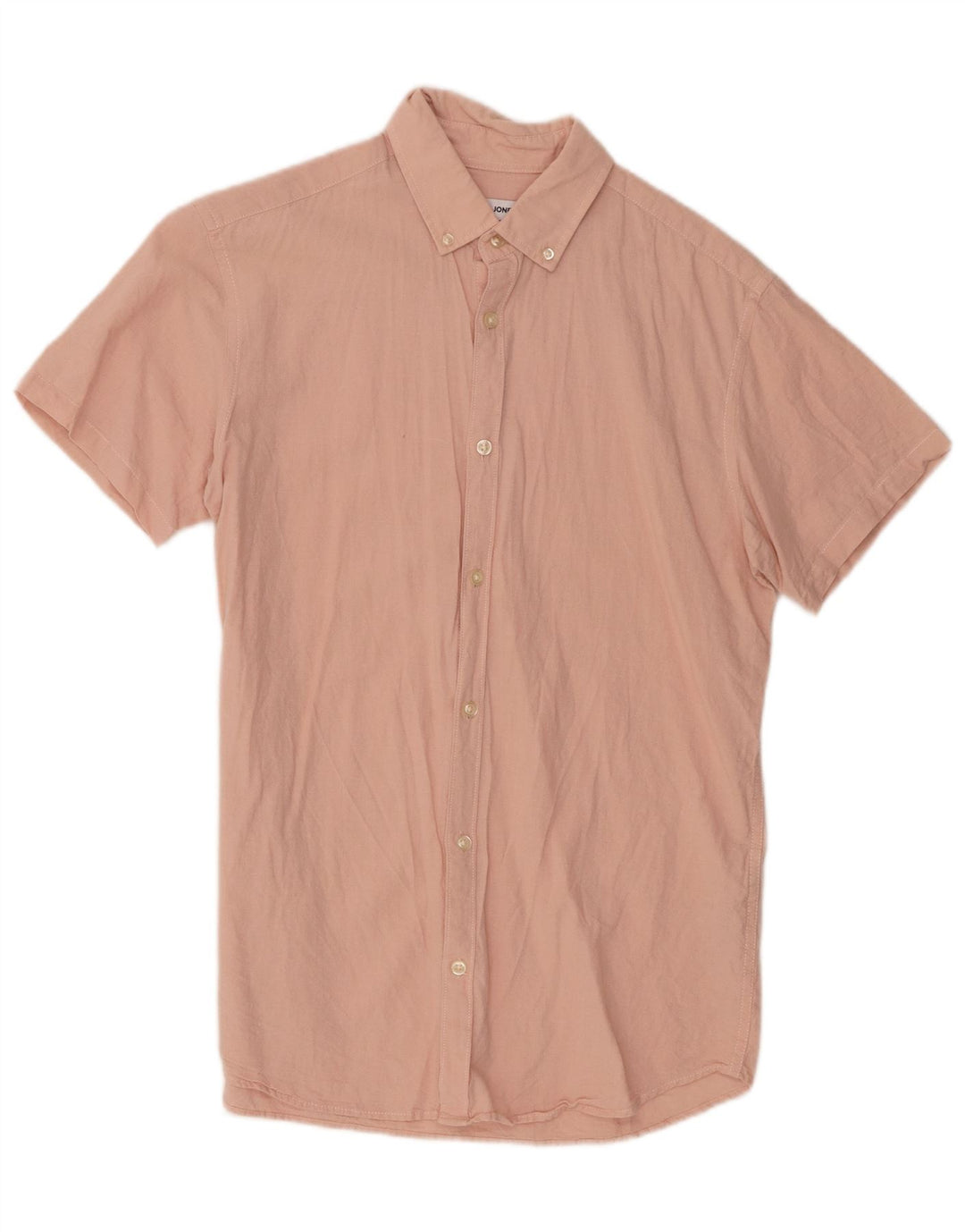 Jack & Jones Kortærmet Herreskjorte Medium Pink Bomuld