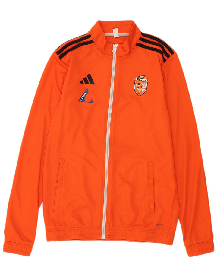 Adidas Herre grafisk træningsdragt Top jakke Lille orange polyester