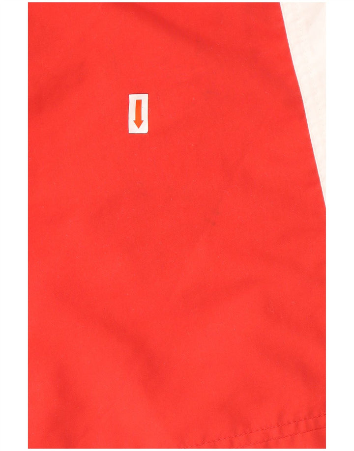 SERGIO TACCHINI Grafiske svømmeshorts til mænd XL Rød Colourblock Polyester