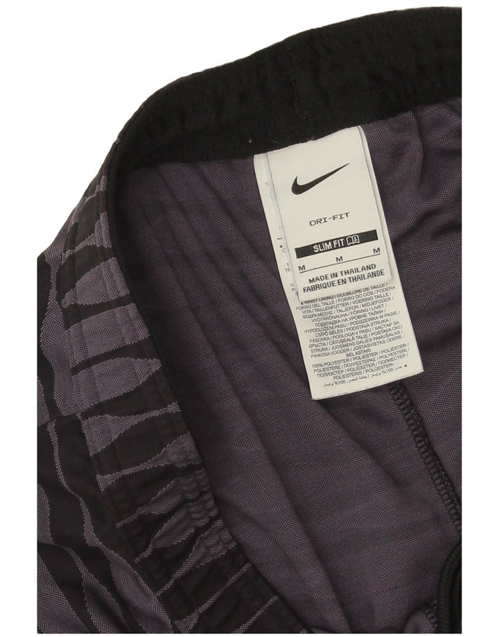 Nike Slim Sportshorts til mænd Medium Lilla Geometrisk Polyester