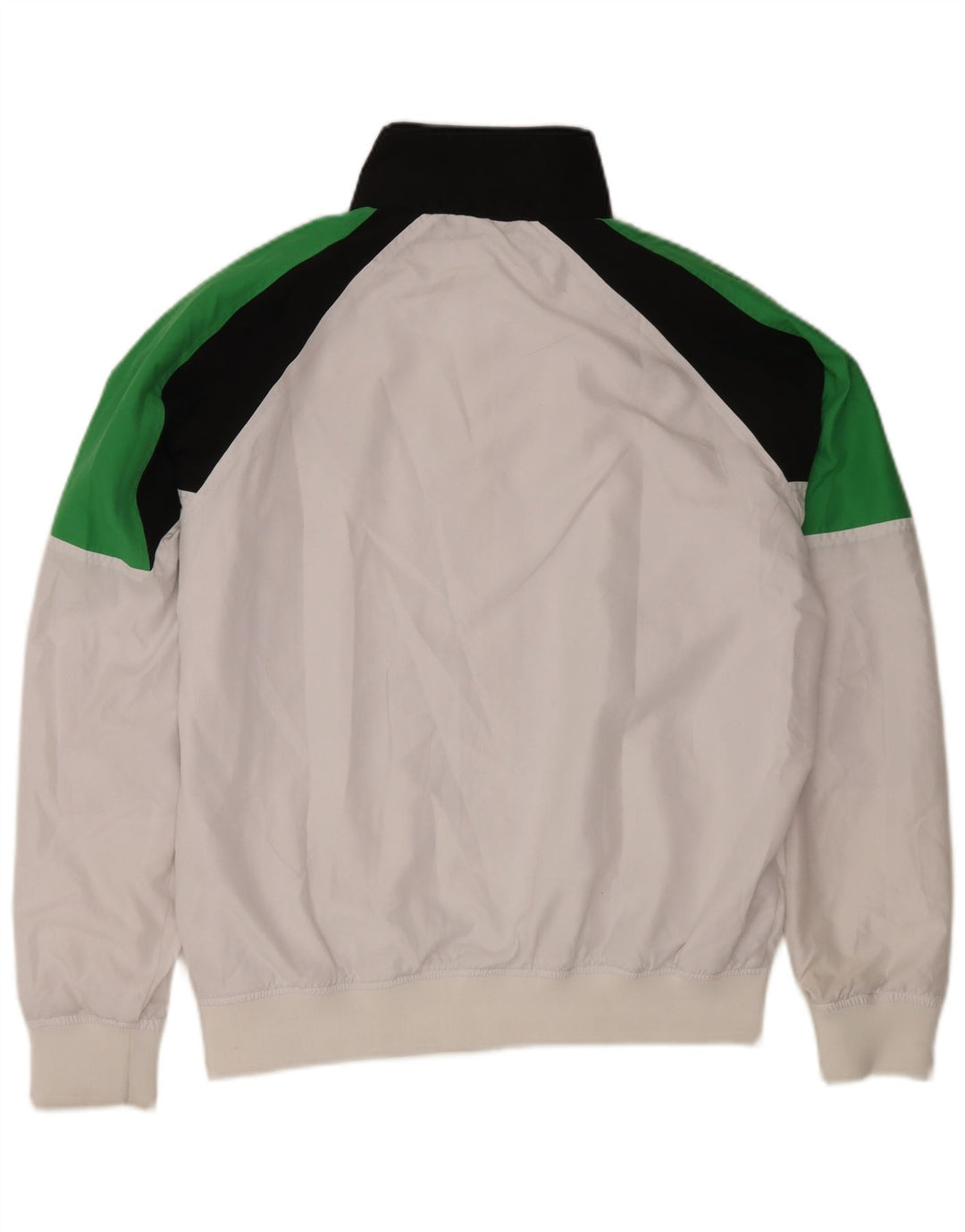 Slam Herre grafisk træningsdragt Topjakke Stor hvid Colourblock Polyester