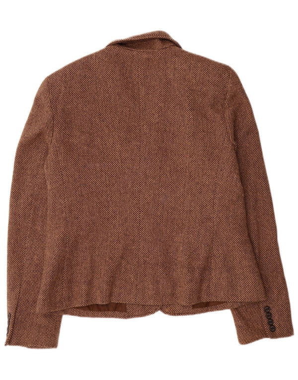 Chaps Dame 2-knaps blazerjakke US 16 2XL Brun viskose
