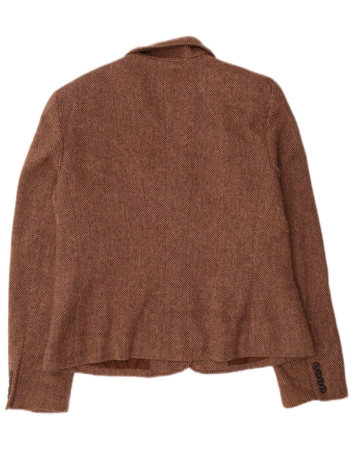 Chaps Dame 2-knaps blazerjakke US 16 2XL Brun viskose