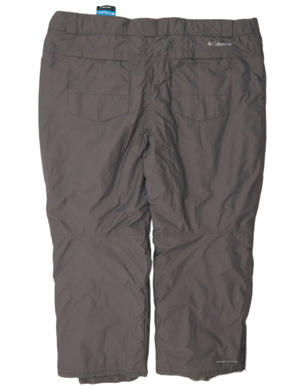 Columbia herre skibukser 4XL grå nylon