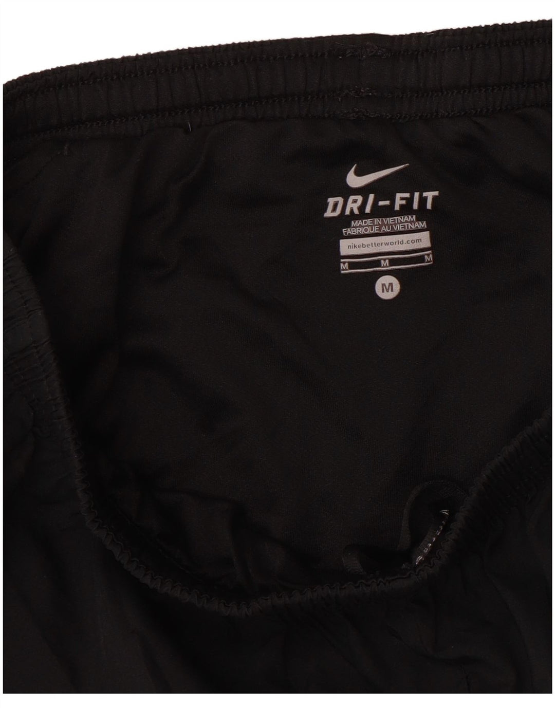 NIKE Dri Fit sportsshorts til kvinder UK 14 Medium Sort