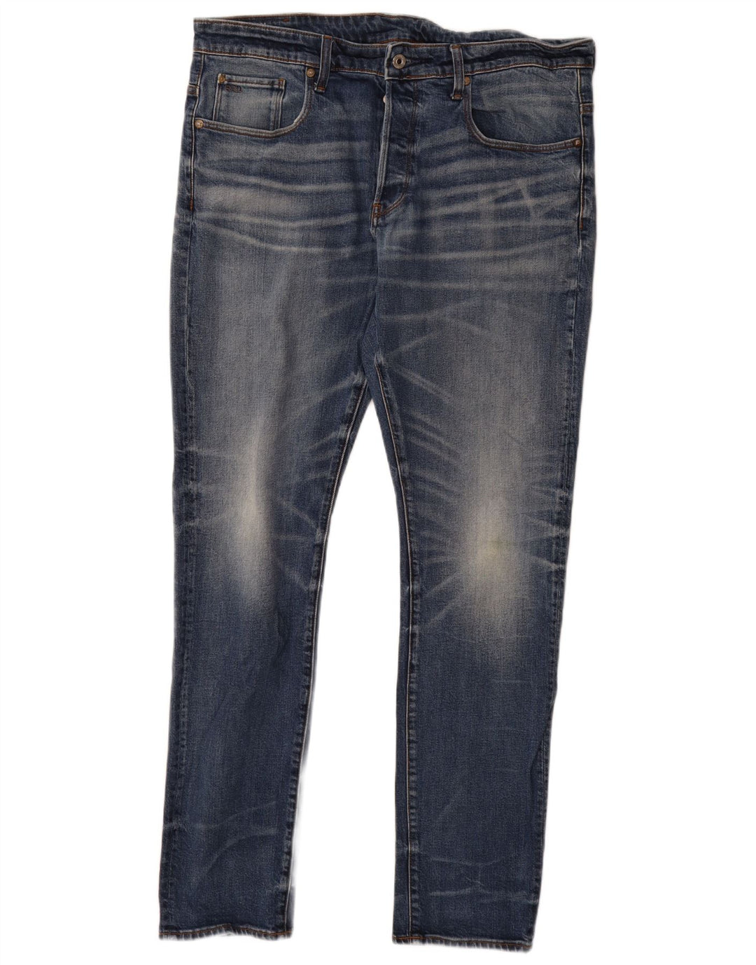 G-STAR Herre 3301 tilspidsede jeans W36 L34 Blå