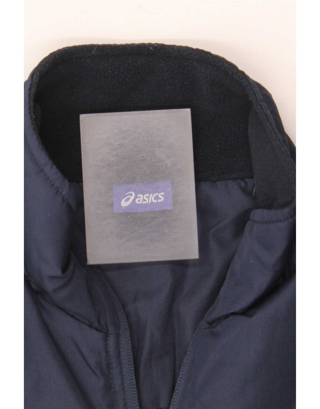 Asics Polstret Herrejakke UK 34 XS Marineblå Colourblock Polyester
