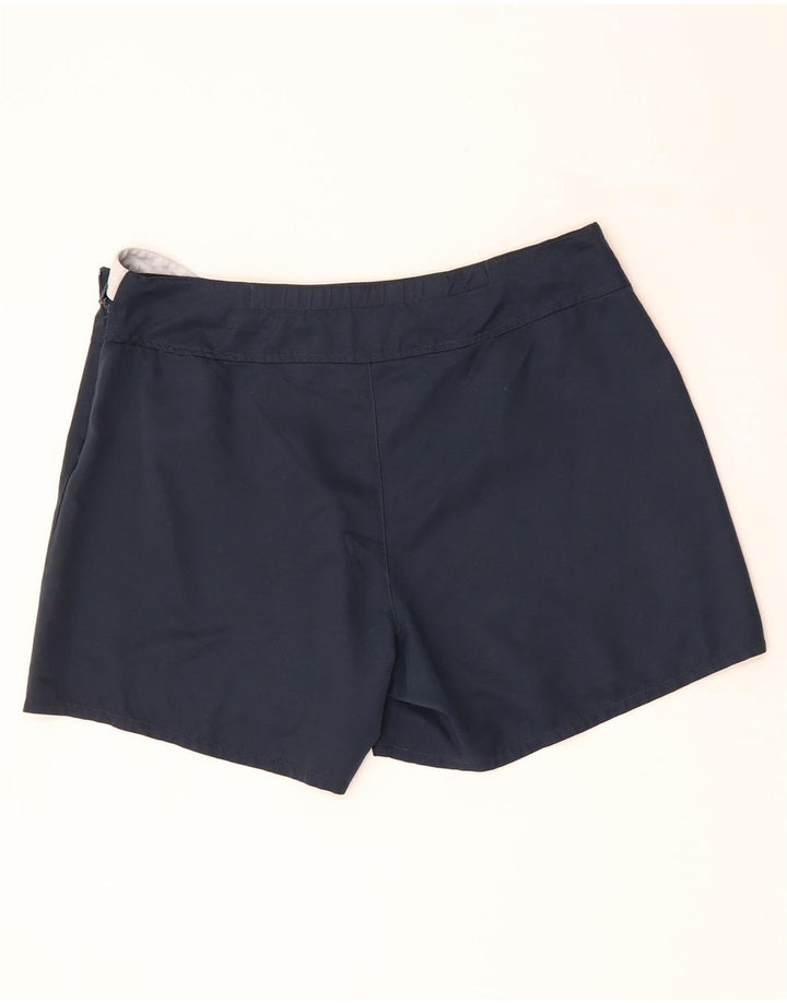 SERGIO TACCHINI Casual Shorts til kvinder W32 Large Marineblå