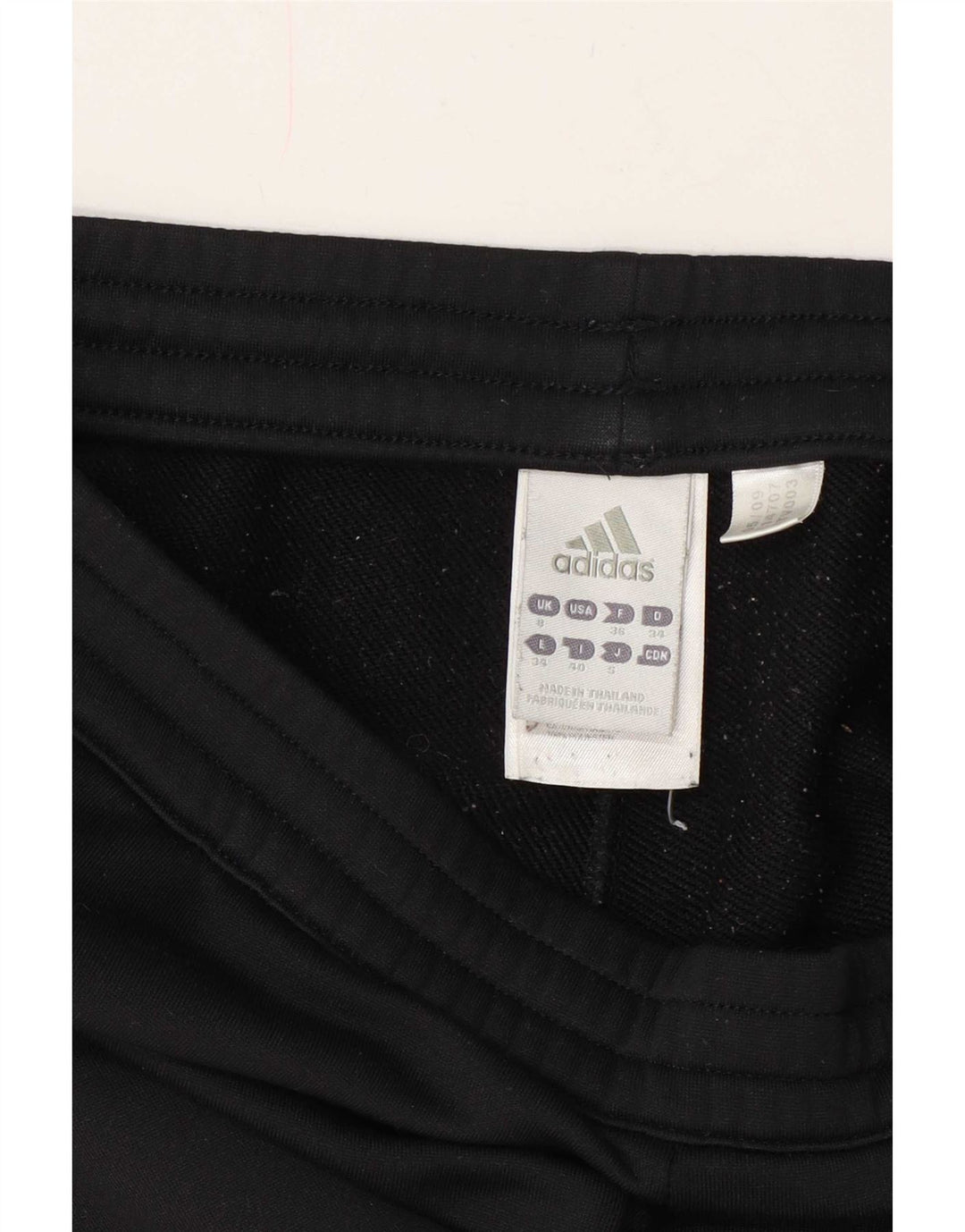 Adidas Træningsdragtsbukser til kvinder UK 8 Small Black Polyester