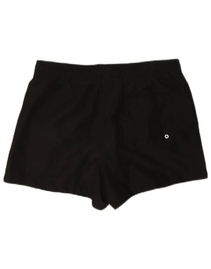 Calvin Klein Herre grafiske svømmeshorts Small Black Colourblock Polyester