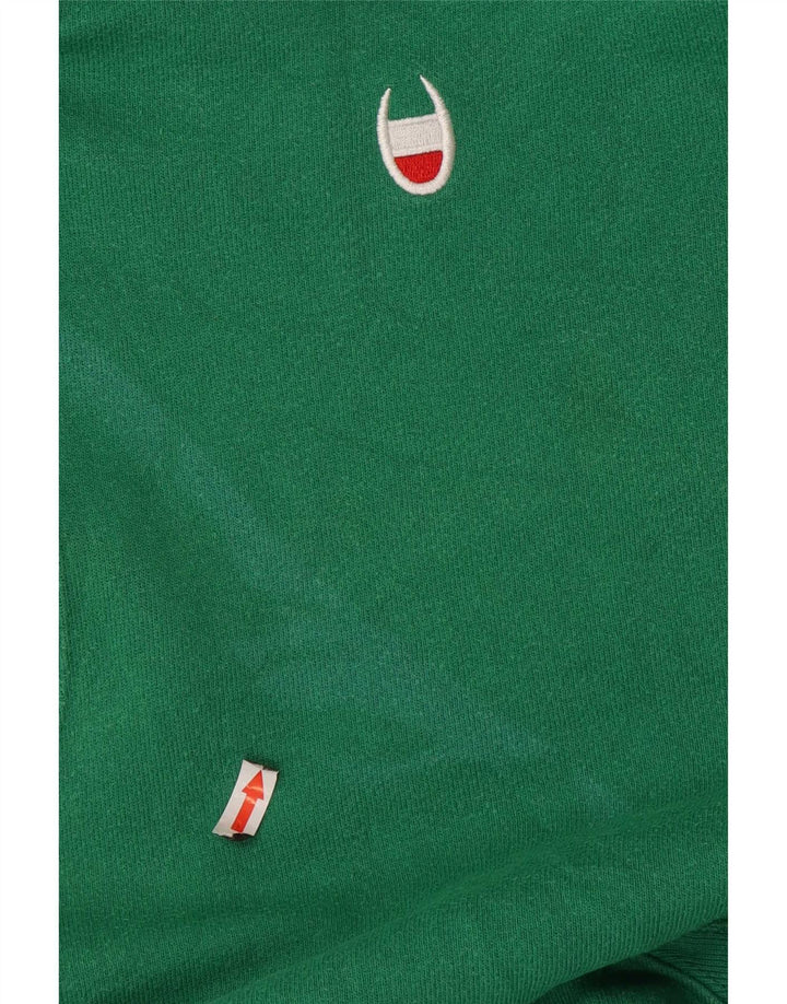 Champion Herre Reverse Weave Sweatshirt Jumper Small Green
