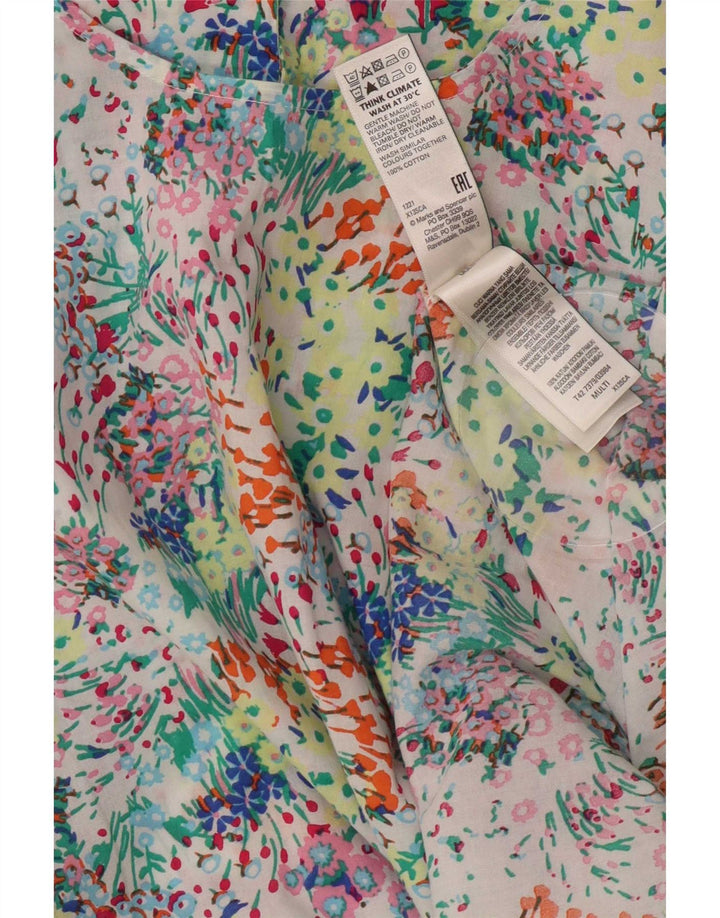 Marks & Spencer Dame Maxikjole UK 14 Large Multicolored Floral