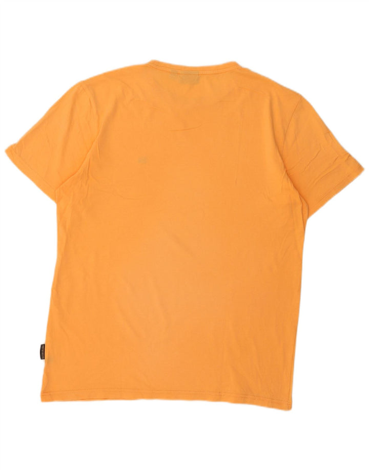 NAPAPIJRI Herre Geographic T-Shirt Top Stor Orange